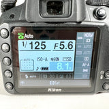 Modern 2012 Nikon D3200 DSLR w/ 50mm 1.8 Lens Digital Camera