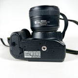 Modern 2012 Nikon D3200 DSLR w/ 50mm 1.8 Lens Digital Camera