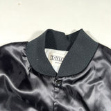 Vintage 90's NASCAR Black Satin Bomber Jacket
