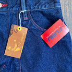 Modern Y2K Platinum Fubu Muhammed Ali Baggy Jeans