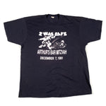 Vintage 1991 Arthur's Bat Mitzvah Baseball T-Shirt