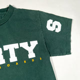 Vintage 90's Shorty’s Skateboards Spellout Varsity Graphic T-Shirt