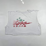 Vintage 90's Kiss 95.1 Radio Chopped T-Shirt