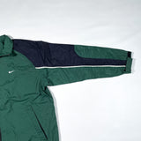 Vintage 90's Nike Green Windbreaker Jacket