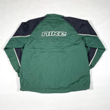 Vintage 90's Nike Green Windbreaker Jacket