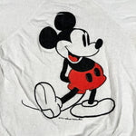 Vintage 80's Mickey Mouse Raglan Short Sleeve Crewneck Sweatshirt
