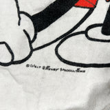 Vintage 80's Mickey Mouse Raglan Short Sleeve Crewneck Sweatshirt