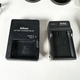 Modern 2014 Nikon D3300 DSLR Two Lens Bundle Digital Camera