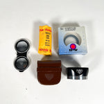 Vintage 1954 Rolleiflex 3.5C TLR w/ Case, Filters, Manual 120mm Film Camera