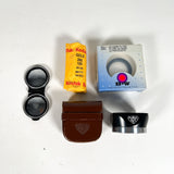 Vintage 1954 Rolleiflex 3.5C TLR w/ Case, Filters, Manual 120mm Film Camera