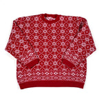 Vintage 90's Christmas Snowflake Crewneck Sweater