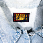 Vintage 80's Faded Glory Denim Vest