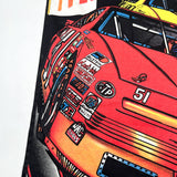 Vintage 90's NASCAR Racing Wall Hanging Banner
