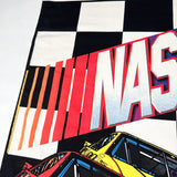 Vintage 90's NASCAR Racing Wall Hanging Banner