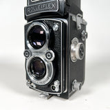Vintage 1954 Rolleiflex 3.5C TLR w/ Case, Filters, Manual 120mm Film Camera
