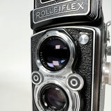 Vintage 1954 Rolleiflex 3.5C TLR w/ Case, Filters, Manual 120mm Film Camera