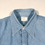 Vintage 60's Big Mac Chambray Selvedge Work Shirt