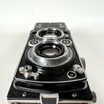 Vintage 1954 Rolleiflex 3.5C TLR w/ Case, Filters, Manual 120mm Film Camera