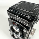 Vintage 1954 Rolleiflex 3.5C TLR w/ Case, Filters, Manual 120mm Film Camera