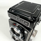 Vintage 1954 Rolleiflex 3.5C TLR w/ Case, Filters, Manual 120mm Film Camera
