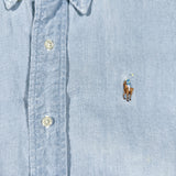 Vintage 90's Polo Ralph Lauren Chambray Button Down Shirt