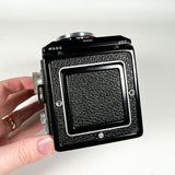 Vintage 1954 Rolleiflex 3.5C TLR w/ Case, Filters, Manual 120mm Film Camera