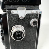 Vintage 1954 Rolleiflex 3.5C TLR w/ Case, Filters, Manual 120mm Film Camera