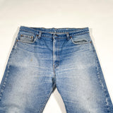 Vintage 90's Levi's 505 Distressed Blue Jeans