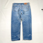 Vintage 90's Levi's 505 Distressed Blue Jeans