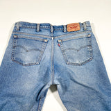 Vintage 90's Levi's 505 Distressed Blue Jeans