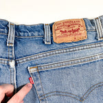 Vintage 90's Levi's 505 Distressed Blue Jeans