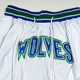 Modern Minnesota Timberwolves Just Don NBA Gym Shorts