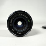 Vintage 80's Canon F-1 35mm SLR w/ 50mm FD 1.8 & 28mm Lens Film Camera