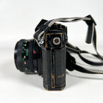 Vintage 80's Canon F-1 35mm SLR w/ 50mm FD 1.8 & 28mm Lens Film Camera