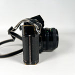 Vintage 80's Canon F-1 35mm SLR w/ 50mm FD 1.8 & 28mm Lens Film Camera