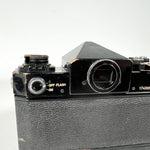 Vintage 80's Canon F-1 35mm SLR w/ 50mm FD 1.8 & 28mm Lens Film Camera
