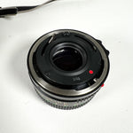 Vintage 80's Canon F-1 35mm SLR w/ 50mm FD 1.8 & 28mm Lens Film Camera