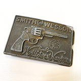 Vintage 80's Smith & Wesson Belt Buckle