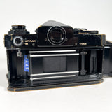 Vintage 80's Canon F-1 35mm SLR w/ 50mm FD 1.8 & 28mm Lens Film Camera