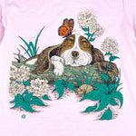 Vintage 1991 Basset Hound Nature T-Shirt