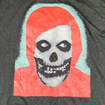Vintage Y2K Bootleg Misfits Crimson Ghost Hooded Skull Graphic T-Shirt