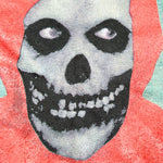 Vintage Y2K Bootleg Misfits Crimson Ghost Hooded Skull Graphic T-Shirt