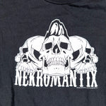 Vintage 2005 Nekromantix Psychobilly Skull Logo T-Shirt