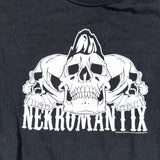 Vintage 2005 Nekromantix Psychobilly Skull Logo T-Shirt