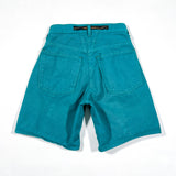Vintage 90's Girbaud MFG Teal Denim Shorts