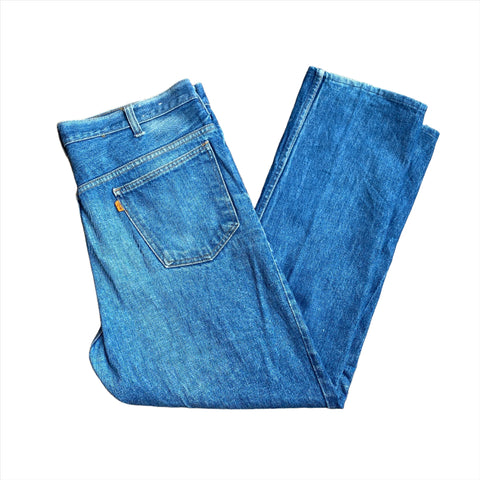 Vintage 70's Levi's Orange Tab Big E Flawed Jeans