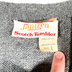 Vintage 60's Jantzen Scotch Tumbler Cardigan Sweater