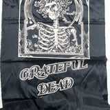 Vintage 1988 Grateful Dead Steal Your Face Fabric Tapestry Banner