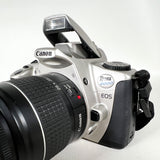 Vintage 1999 Canon EOS Rebel 2000 w/ 28-80mm Lens 35mm Film Camera