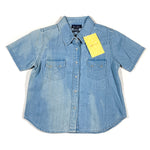 Vintage Y2K Denim & Co. Pearl Snap Short Sleeve Shirt